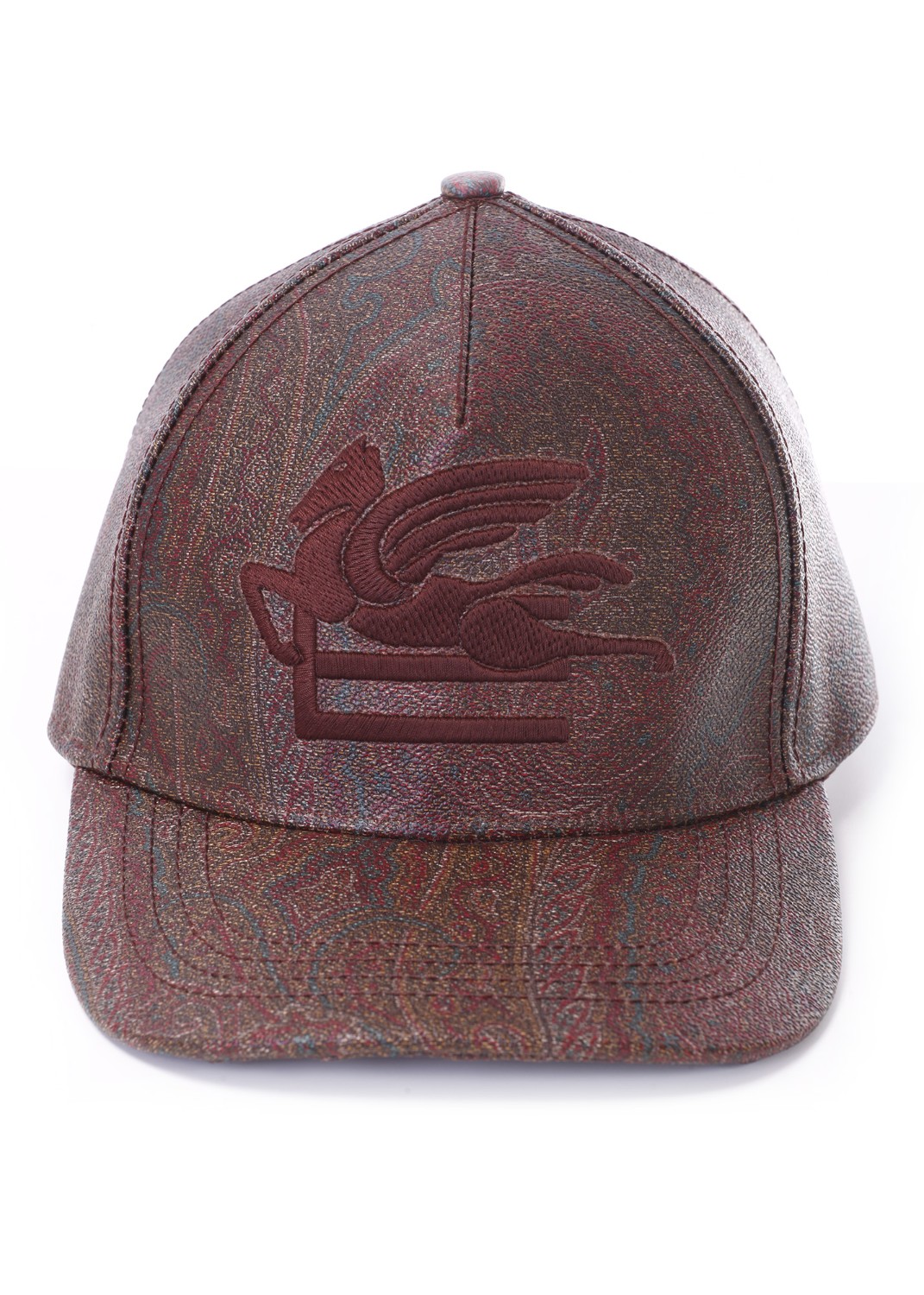 shop ETRO  Cappello: Etro cappello baseball realizzato nell'iconico tessuto Paisley jacquard e arricchito dal logo con Pegaso ricamati a filo. 
Tessuto di cotone Paisley jacquard spalmato con grana opaca e doppiato in tela
Made in Italy.. 14354 1728-0600 number 4630682